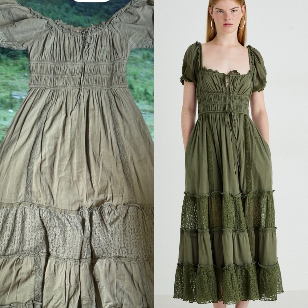 Free people falling sun midi
